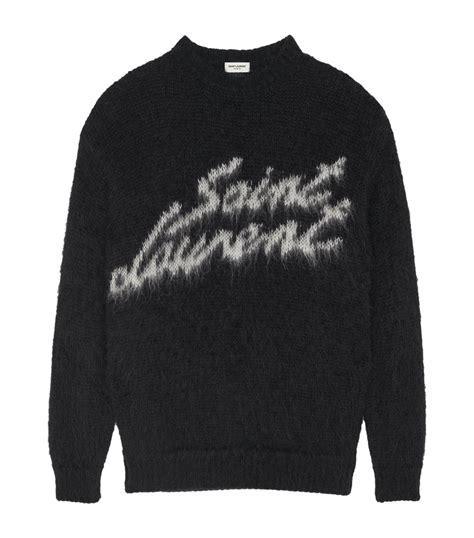 ysl mens knitwear